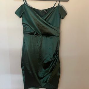 Emerald Green Evening Dress